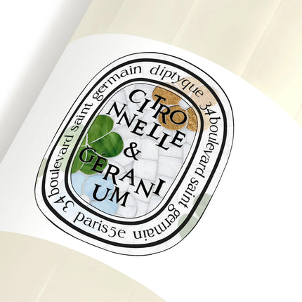 Lemongrass & Geranium Perfumed Cleansing Body Gel