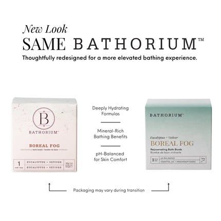 Boreal Fog Bath Bomb
