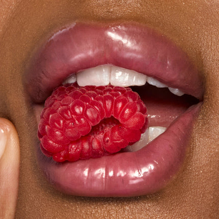 Clean Fresh Squishy Glaze Lip Butter Balm Raspberry Twist 100