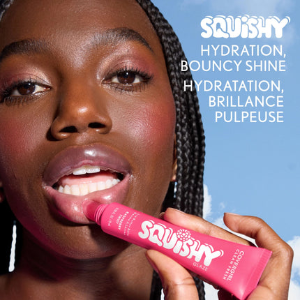 Clean Fresh Squishy Glaze Lip Butter Balm Fresh Plum 160